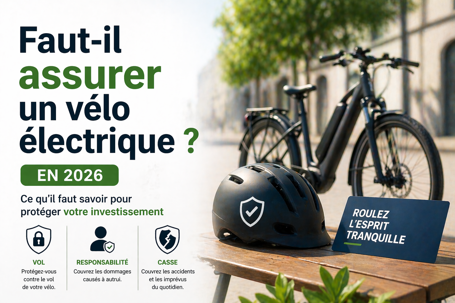 Faut-il assurer son vélo électrique en 2026 ?