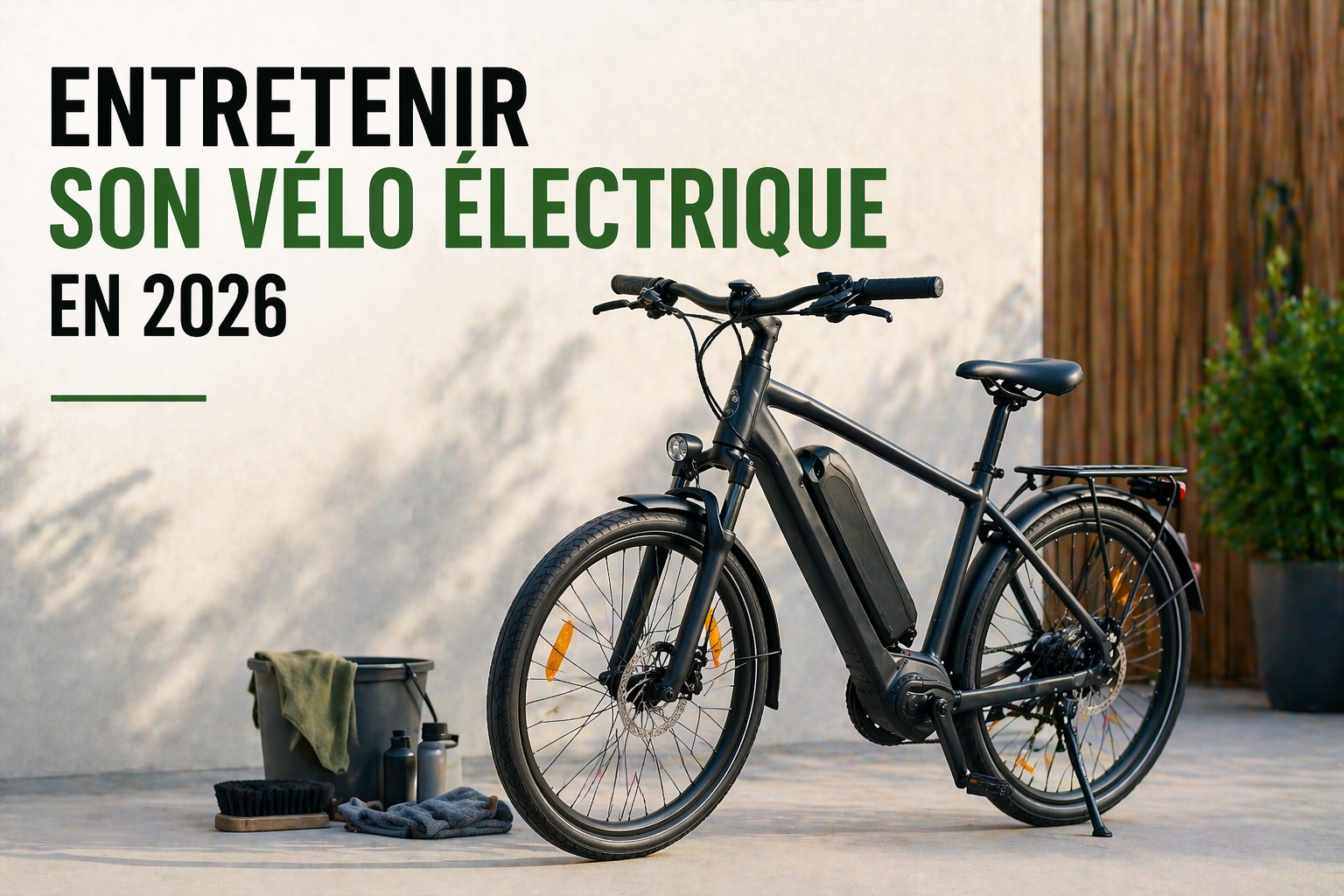 Comment entretenir son vélo électrique ?