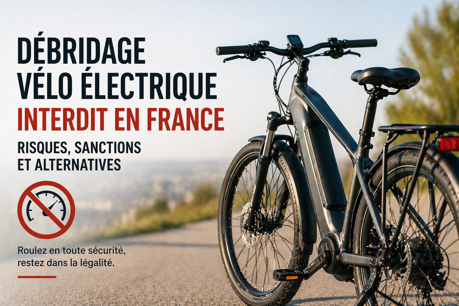 Débridage vélo électrique : interdit en France ? Risques et alternatives en 2026