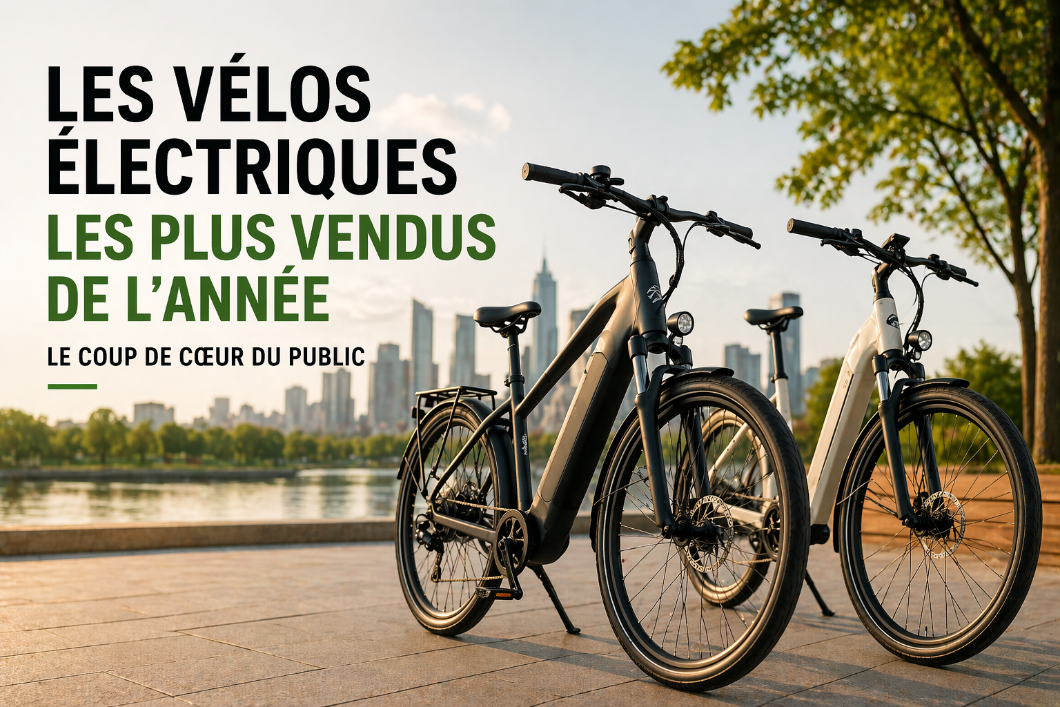 Les vélos électriques les plus vendus de l’année : les grands favoris de 2026